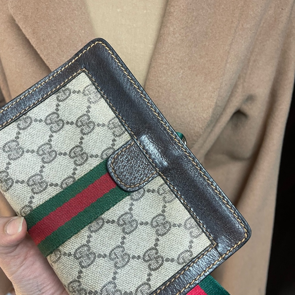 COPY - Authentic Gucci vintage web sherry line mini clutch bag (D7018) - Picture 6 of 10